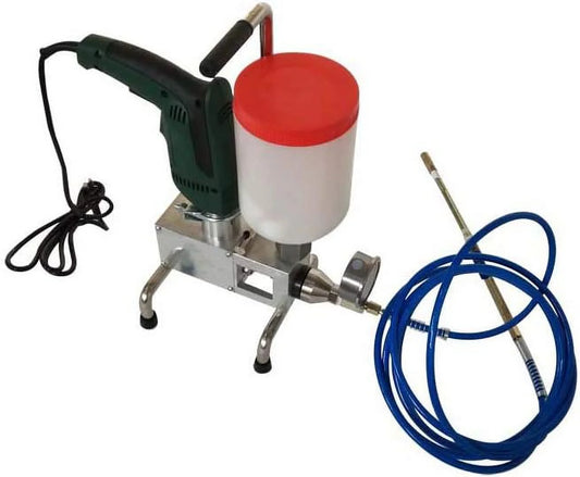 PreAsion High Pressure Injection Pump Grouting Applicator Machine Injection Pump Grouting Tool Caulk 110V