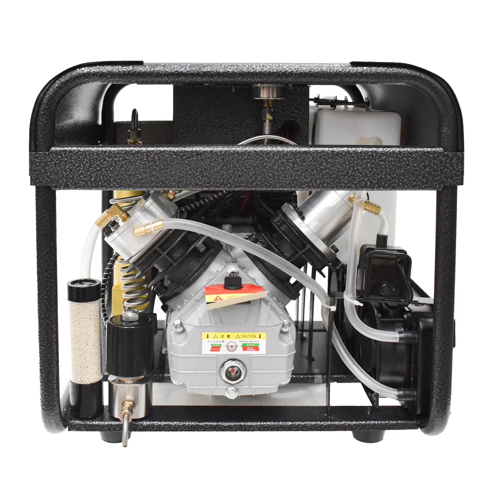 TUXING 4500Psi Pcp Air Compressor,High Pressure Air Compressor,Adjustable Pressure and Auto Purge Version,Built-in Water and Fan Cooling System Filter,for Diving Scuba tank Filling Air Rifle Tank
