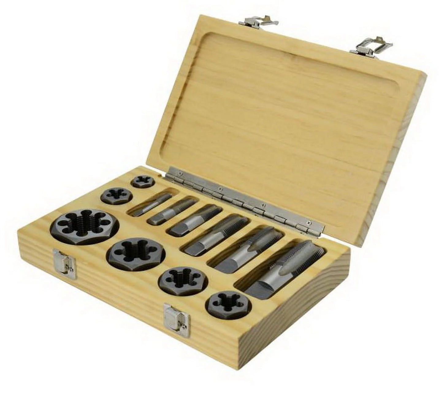 3.00mm - 12.00mm HSS with Round Die Die and Tap, DWT40PC-HS-MM-ROUND