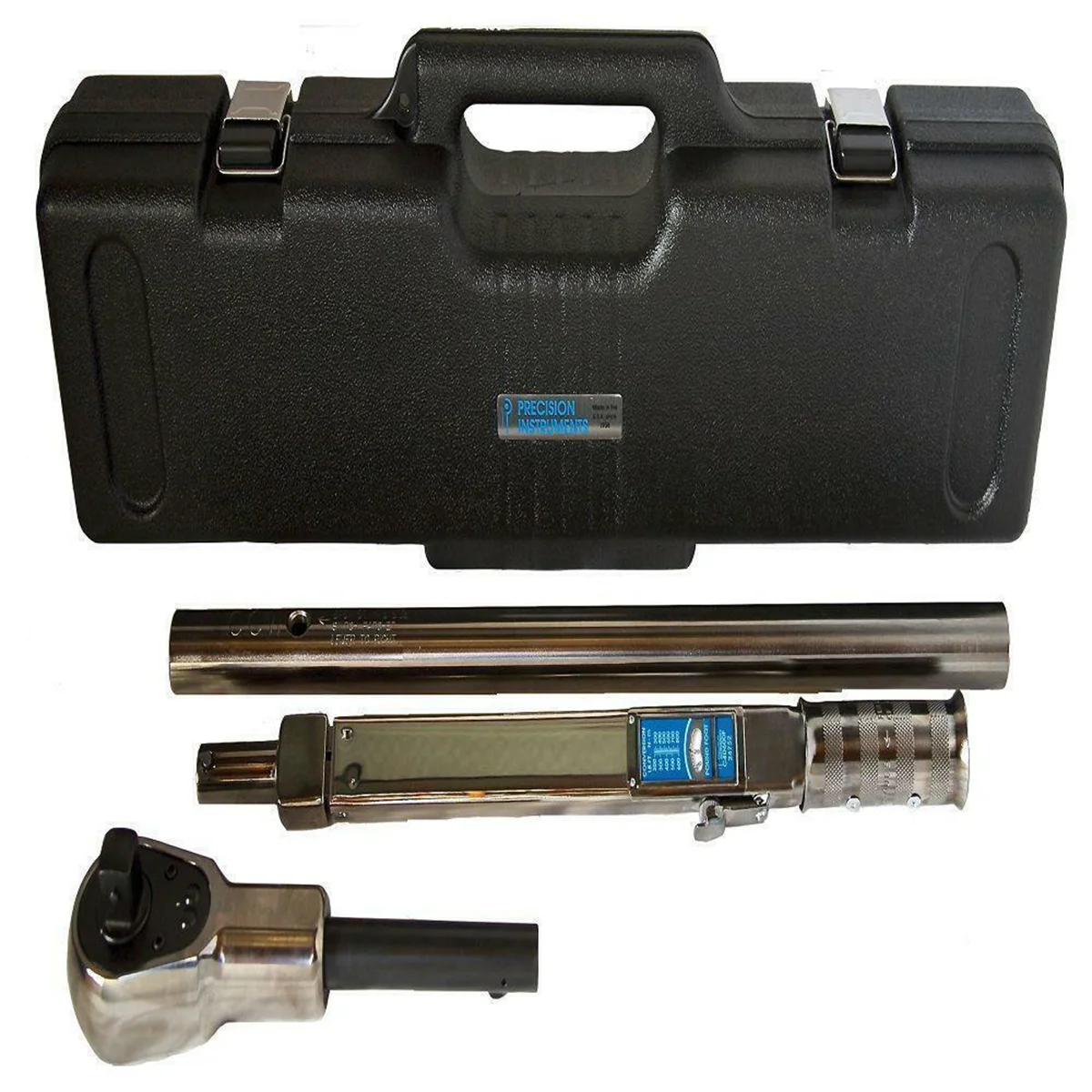 Precision Instruments C4D600F 3/4" Dr. "split Beam" Torque Wrench W/Detachable Head [200-600 Ft/lbs]