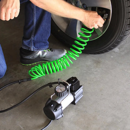 Slime 120V Garage Inflator Tire Compressor With Accessories Kit - 40045