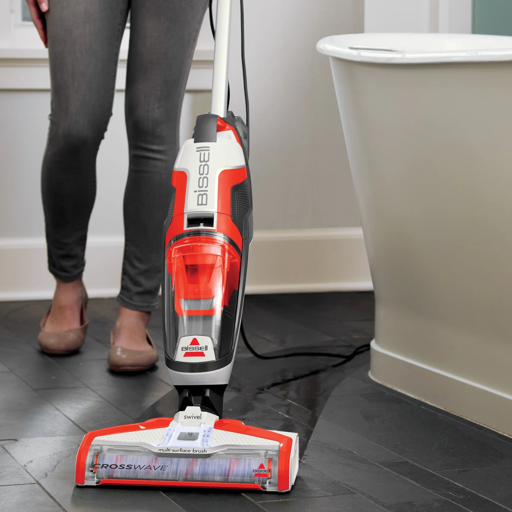 BISSELL CrossWave Hard Floor Cleaner Wet Dry Vacuum 1785M - Refurbished