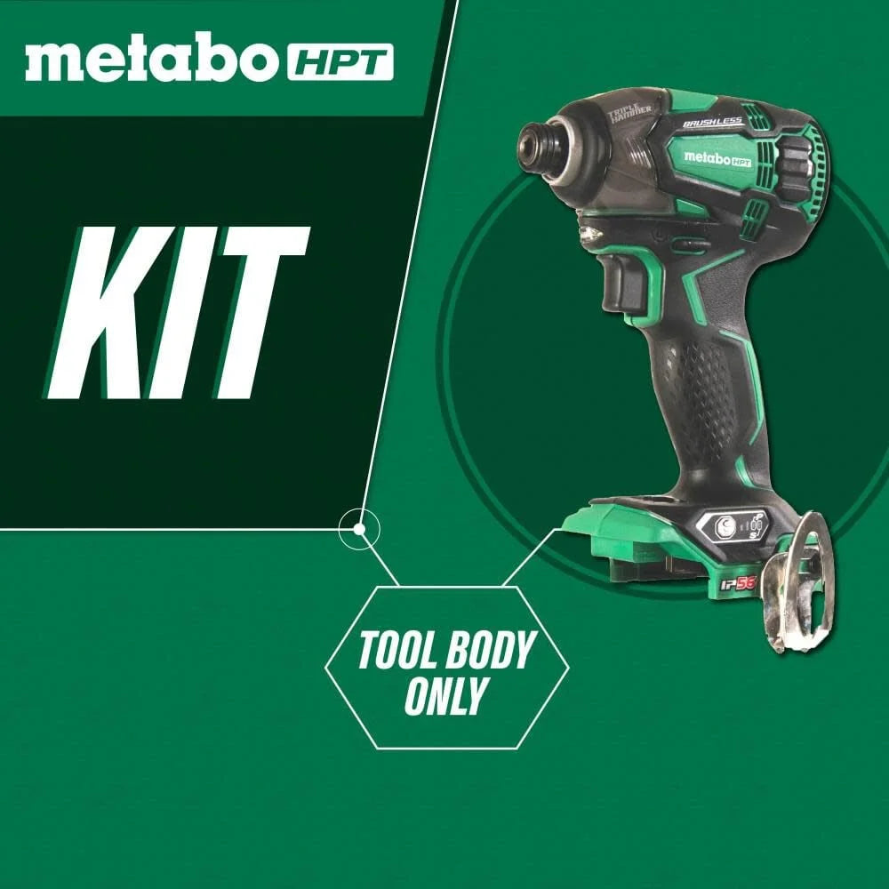 Metabo Hpt 18V Impact Driver, Bare Tool
