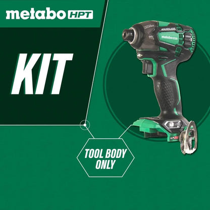 Metabo Hpt 18V Impact Driver, Bare Tool