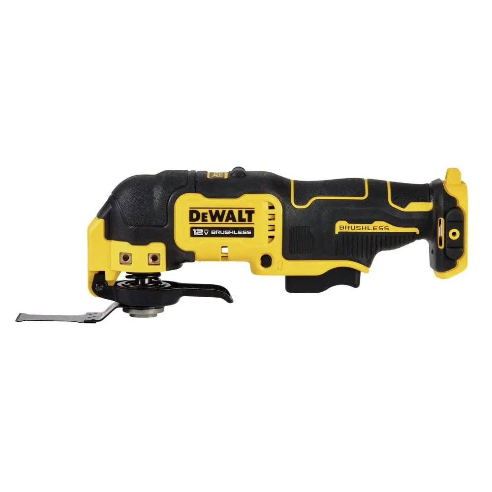 DEWALT XTREME 12V MAX Brushless Cordless Oscillating Tool with Blades and Adaptor, Bare Tool Only (DCS353B) C21