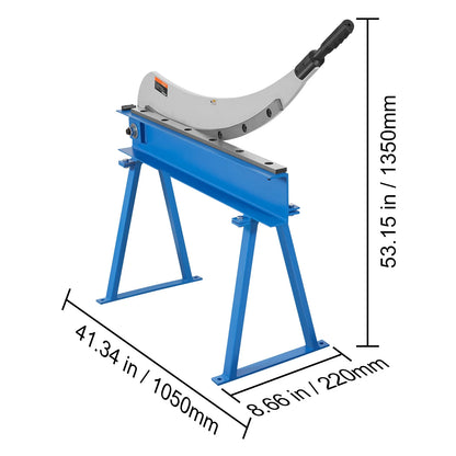 BENTISM 32" Manual Hand Plate Shear Machine Benchtop Cutter Metal Sheet Processing