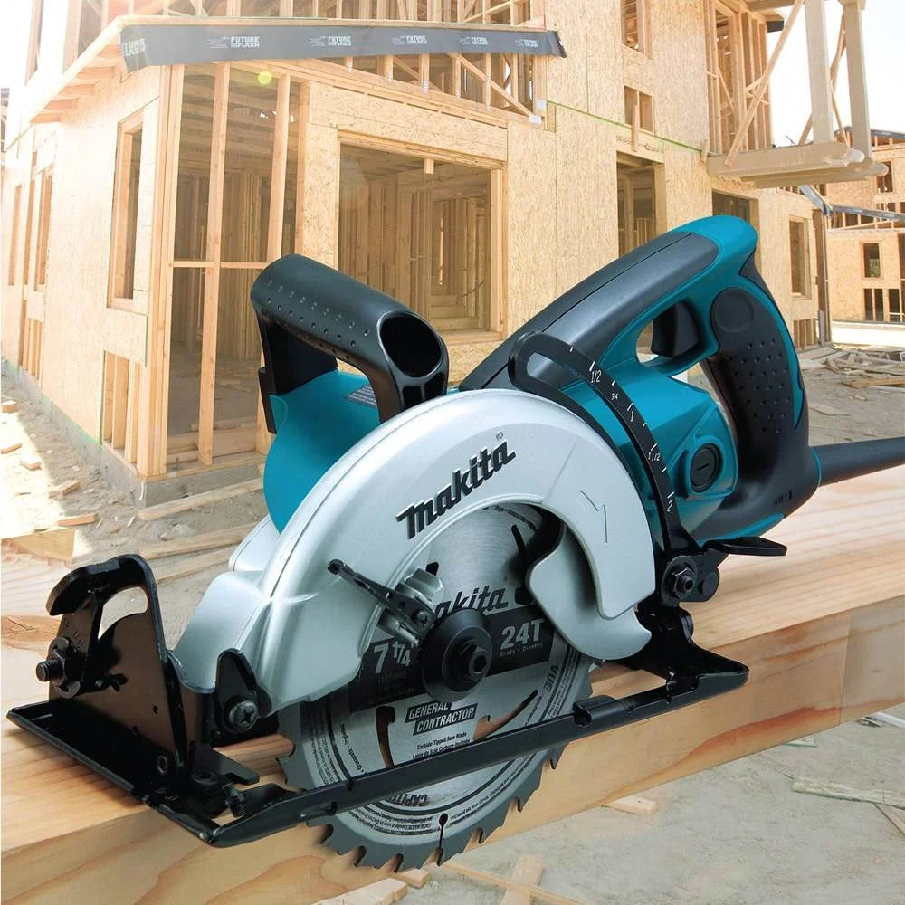 Makita Tools 5477NB Builders 15 Amp Electric 7-1/4" Hypoid Circular Saw w/Blade