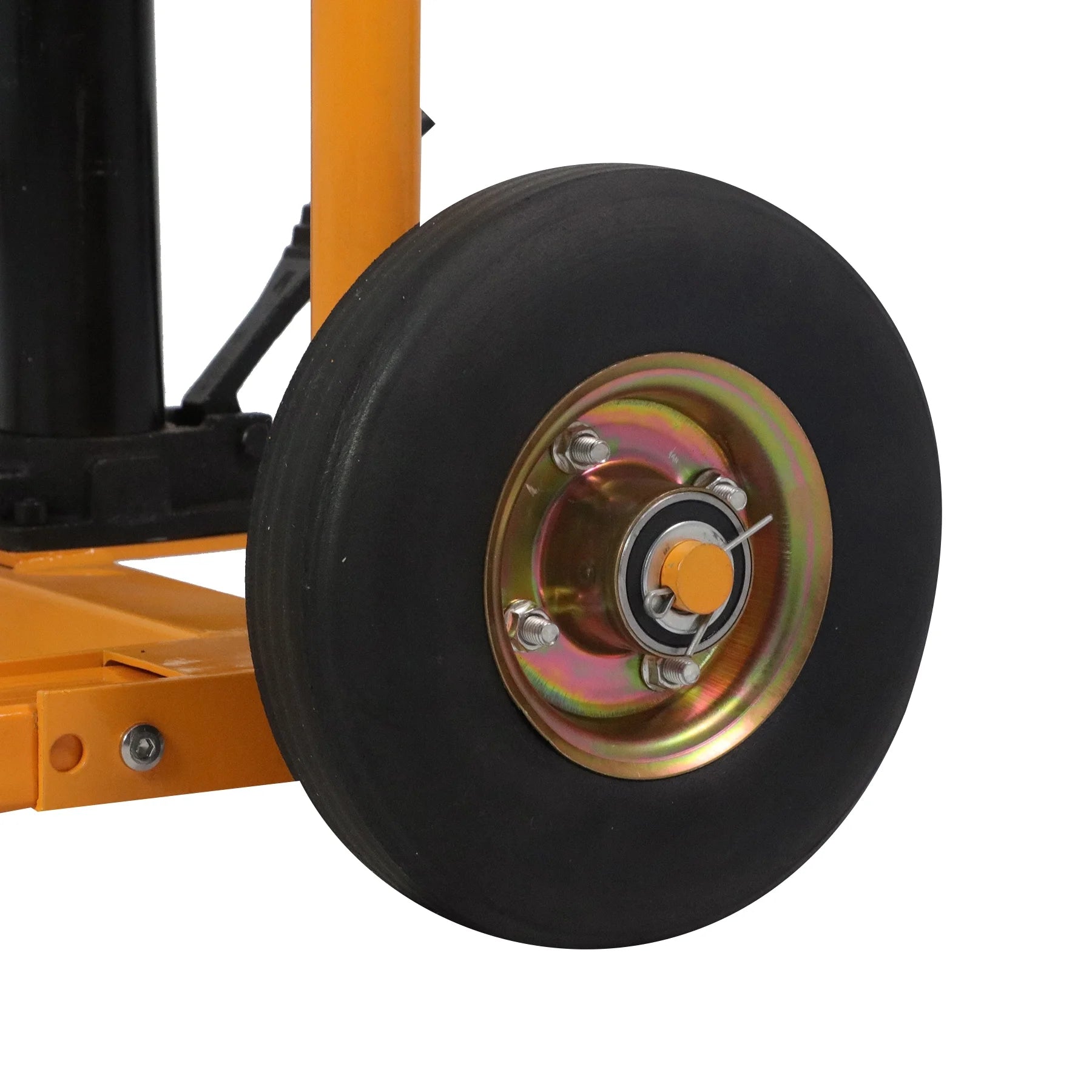 APOLLOLIFT Material Lift Mini Manual Stacker with Removable Flat Bed, 440lbs Load Capacity, 35.4" Max Lifting Height