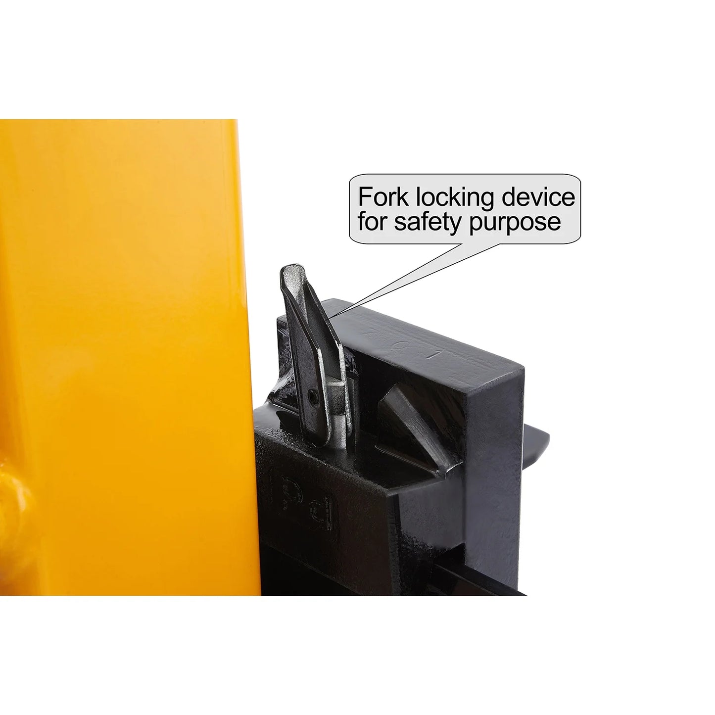 APOLLOLIFT 2200lb Hydraulic Hand Walkie Pallet Stacker, 63" Lifting Manual Forklift with Adjustable Fork