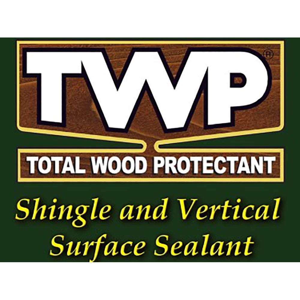 TWP 207 Butternut Brown Shake and Shingle Sealant - Professional Strength, Deep Penetrating Wood Protectant, UV & Water Resistant, Easy Apply - 5 Gallon