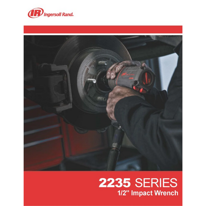 Ingersoll Rand 2235TIMAX-2 1/2" Titanium Impact Wrench With Extended Anvil