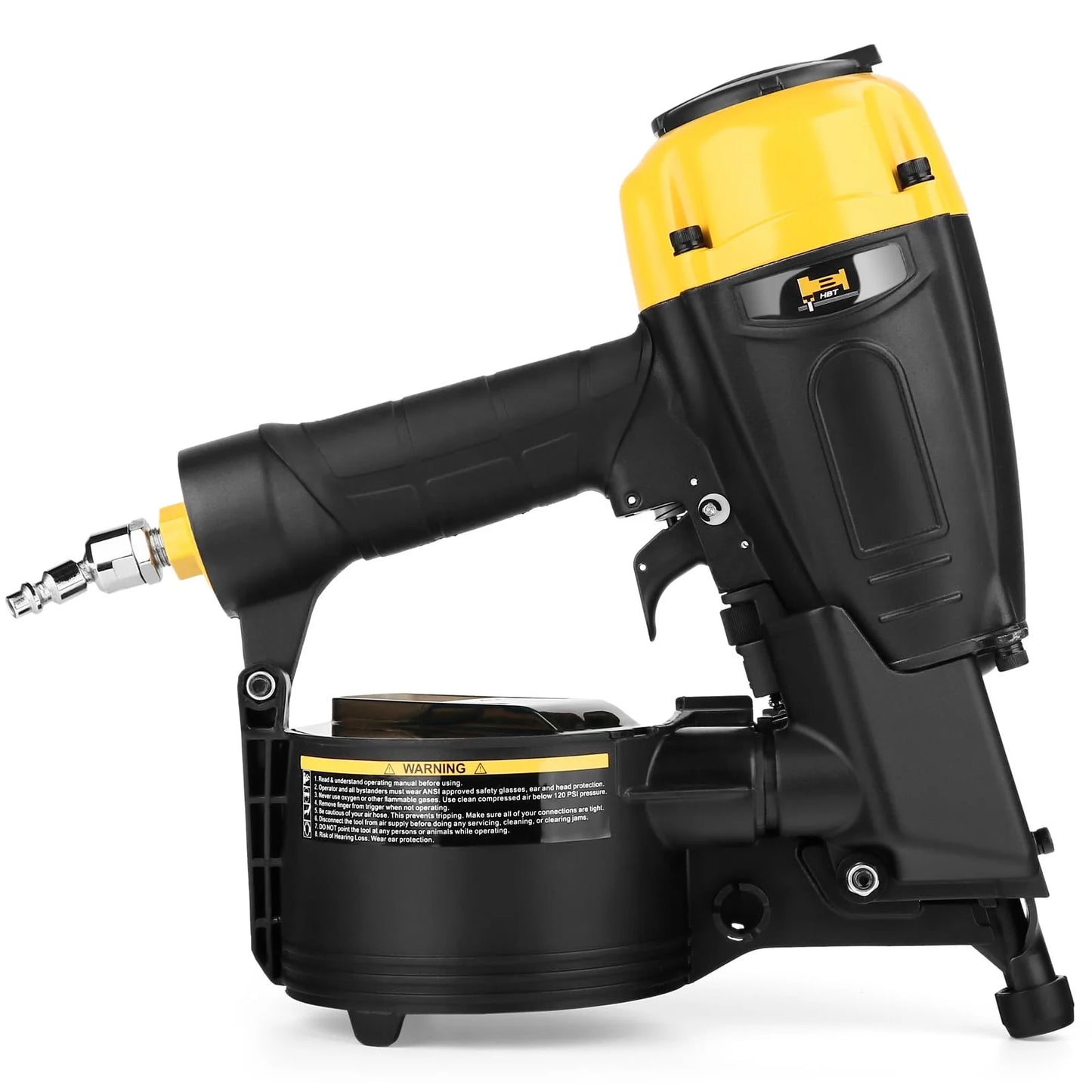 HBT HBCN65P 15 Degree 2-1/2-inch Coil Siding Nail Gun with Magnesium Housing