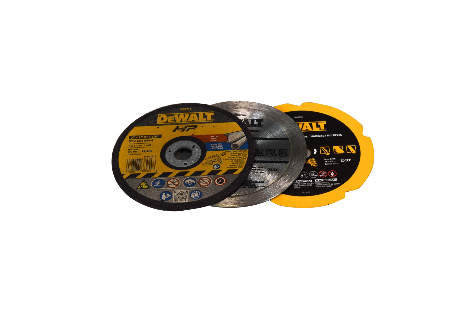 DeWalt DCS438E1 20V MAX XR Cordless Brushless 3" Cut-Off Tool Kit with 1.7Ah Compact Battery, Charger & Tool Case