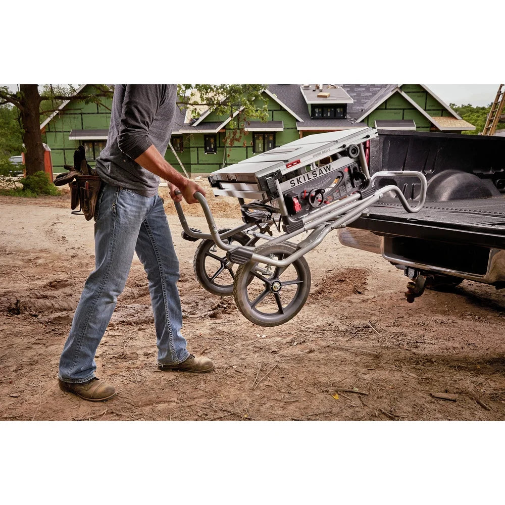 SKIL SPT99-11 10-Inch Heavy Duty Portable Folding Worm Drive Table Saw with Stand