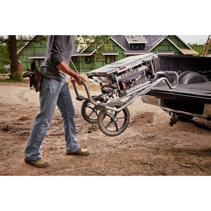 SKIL SPT99-11 10-Inch Heavy Duty Portable Folding Worm Drive Table Saw with Stand