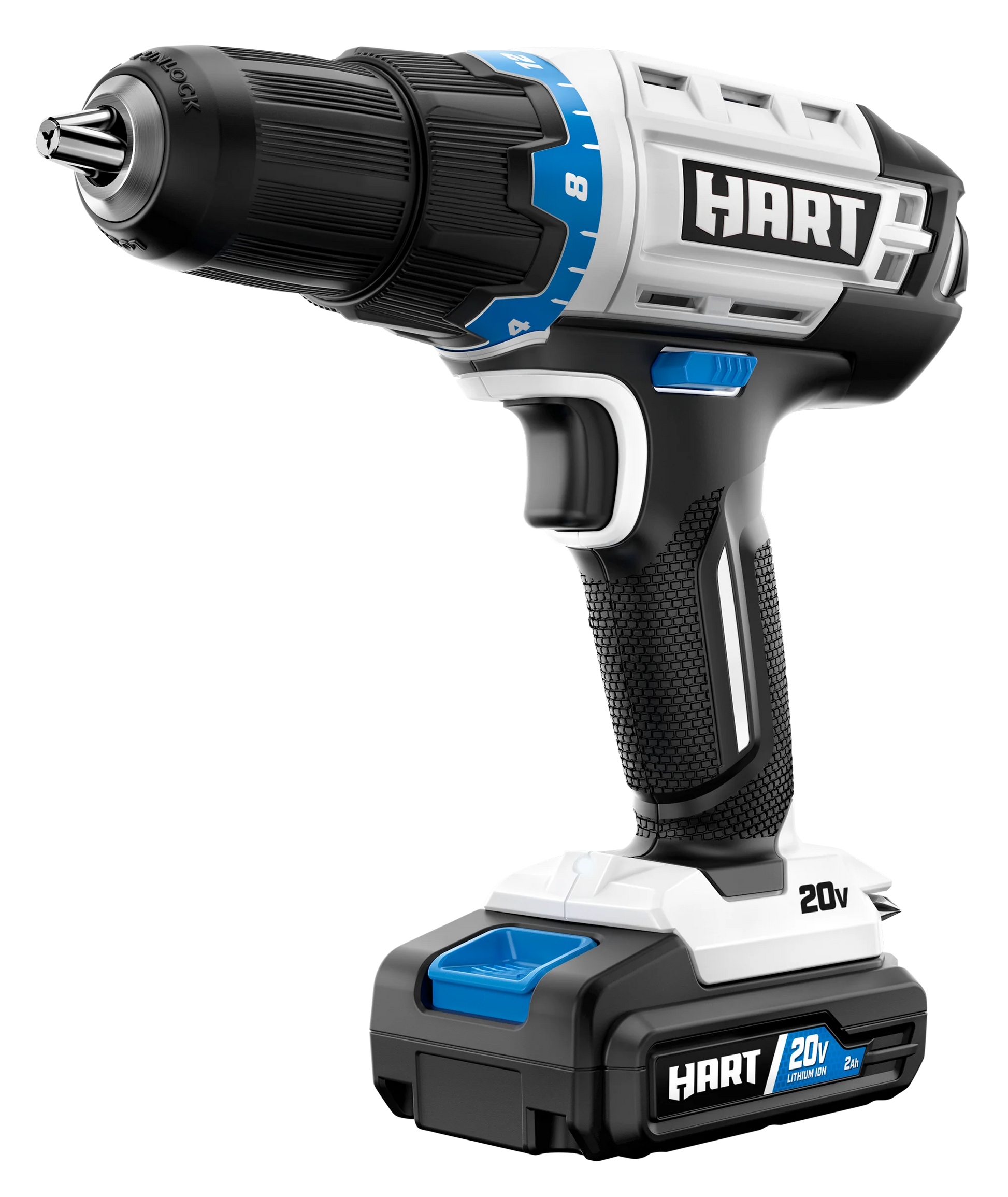 HART 20-Volt 3-Tool Combo Kit (2) 2.0Ah Lithium-Ion Batteries