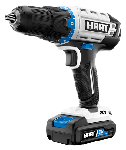 HART 20-Volt 3-Tool Combo Kit (2) 2.0Ah Lithium-Ion Batteries
