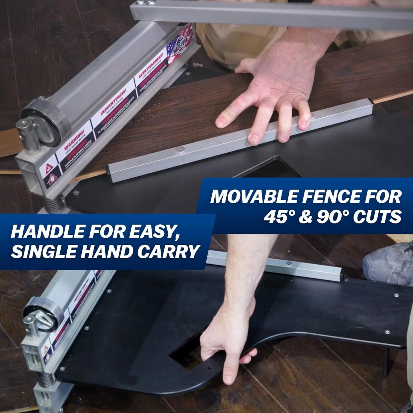 Marshalltown Ultra-Lite, 13" Flooring Hand Cutter
