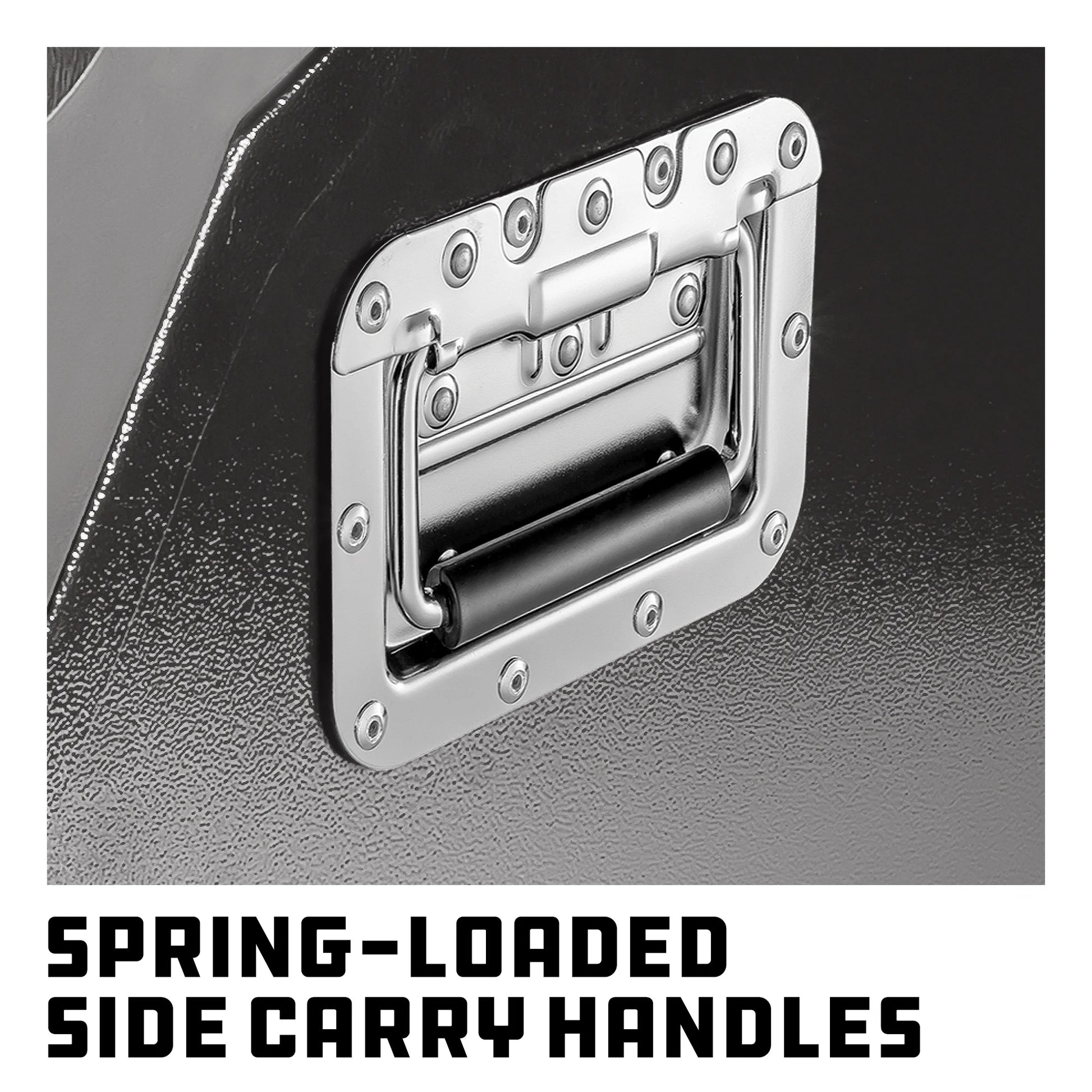 Powerbuilt 26 Inch Rapid Box Portable Slant Front Tool Box - Gray - 240111