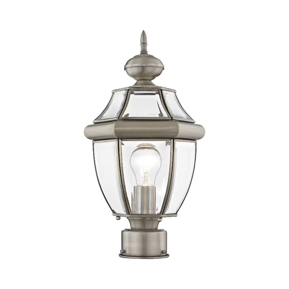 Livex Lighting Monterey Outdoor Post Head in White