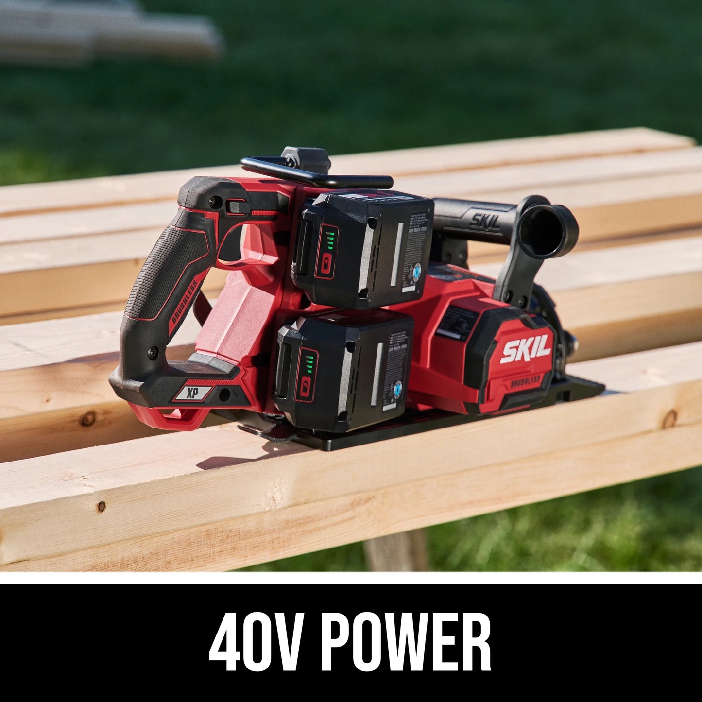 SKIL CR5429B-20 2x20V Brushless 7-1/4'' SKIL Rear Handle Circular Saw Kit