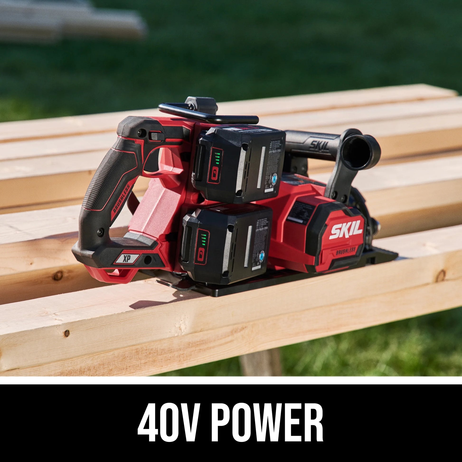 SKIL CR5429B-20 2x20V Brushless 7-1/4'' SKIL Rear Handle Circular Saw Kit