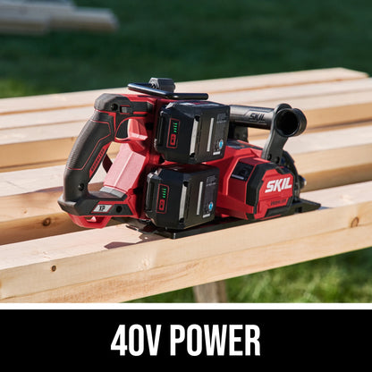 SKIL CR5429B-20 2x20V Brushless 7-1/4'' SKIL Rear Handle Circular Saw Kit