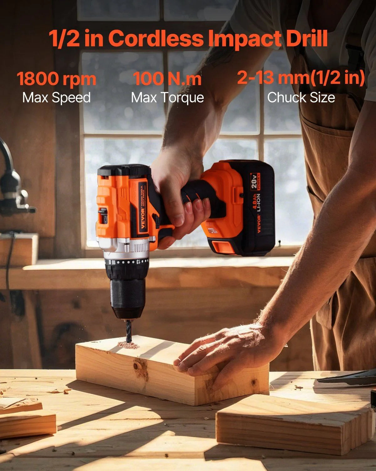 Tool Combo Kit 20V Brushless 5-Tool Cordless Power Tool Combo Kit with Batteries