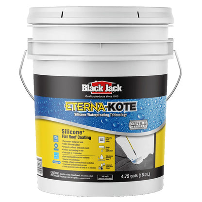 Black Jack Eterna-Kote 100% Silicone+ Roof Coating