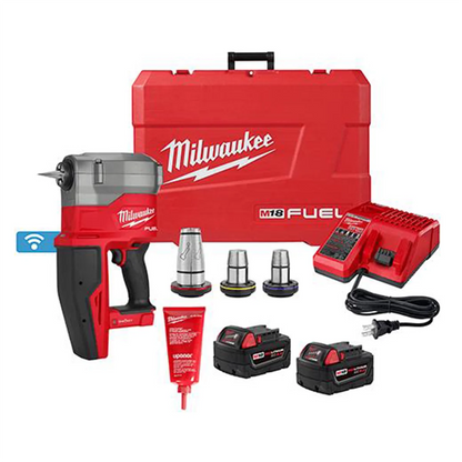 Milwaukee Tool M18 FUEL 2" ProPEX Expander Kit w/ONE-KEY with 1 1/4"-2" Expander Heads