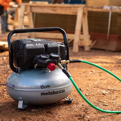 Metabo HPT EC914S THE TANK 200 PSI Pancake Air Compressor 6 gal