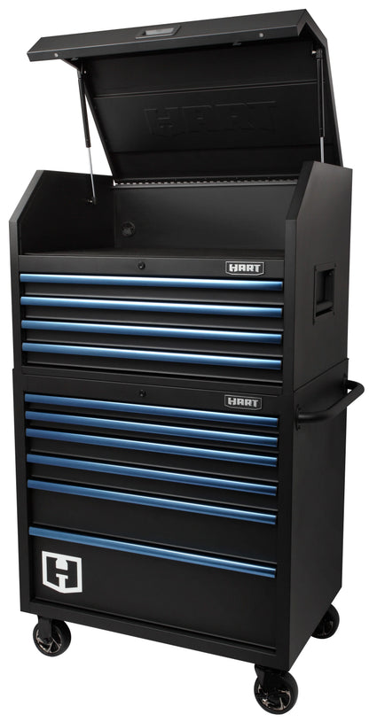 Hart 4-Drawer Steel Tool Chest Power Strip for Tool Storage