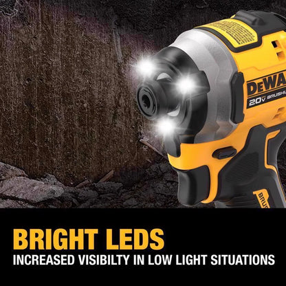 DeWalt 20V MAX 3 SPEED 1/4" IMPACT DRIVER BARE TOOL