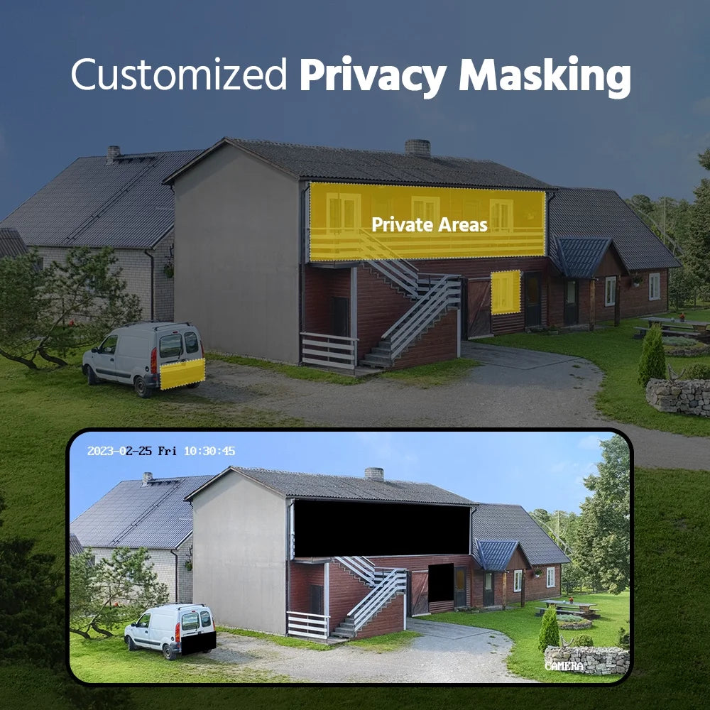 ANNKE 8CH 5MP Security Camera System, 3K AI DVR and 8x3K CCTV Camera with Dual Light, Human/Vehicle Detection, IP67, Color Night Vision, 0TB HDD, Audio/Mic