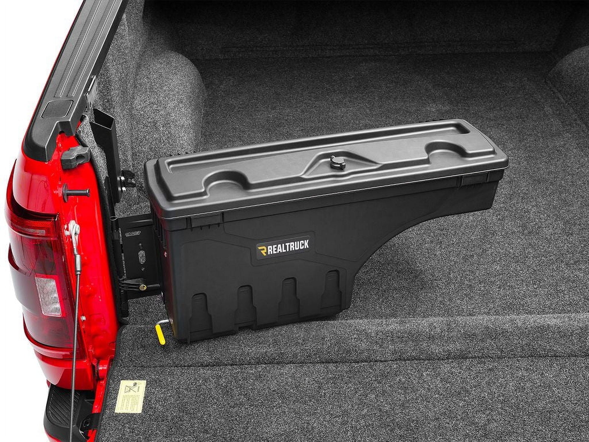 UnderCover SwingCase Truck Bed Storage Box Compatible with 2019 - 2023 Toyota Tacoma Drivers Side