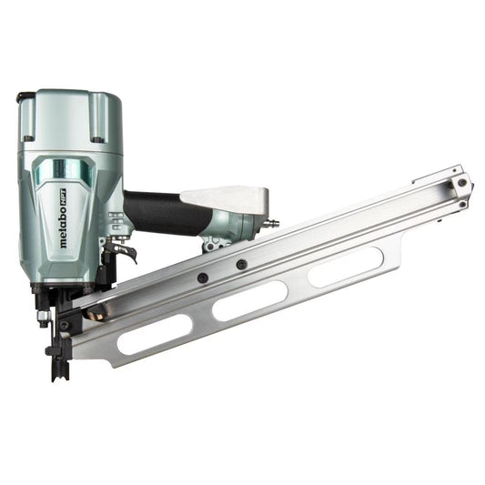 Metabo HPT Framing Nailer | High Grade Aluminum Magazine | Tool-less Depth Adjustment | Pneumatic | Framing Nails 2-Inch to 3-1/4-Inch | Rafter Hook | NR83A5(Y)