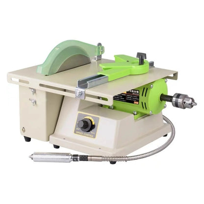 1380W Jewelry Stone Rock Woodworking Carving Polisher Buffer Lathe Grinding Cutting Machine Set Electric Grinder Tools Kit