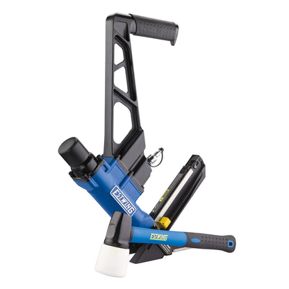 Estwing EFL50Q Pneumatic 2-in-1 Flooring Nailer and Stapler with Bag