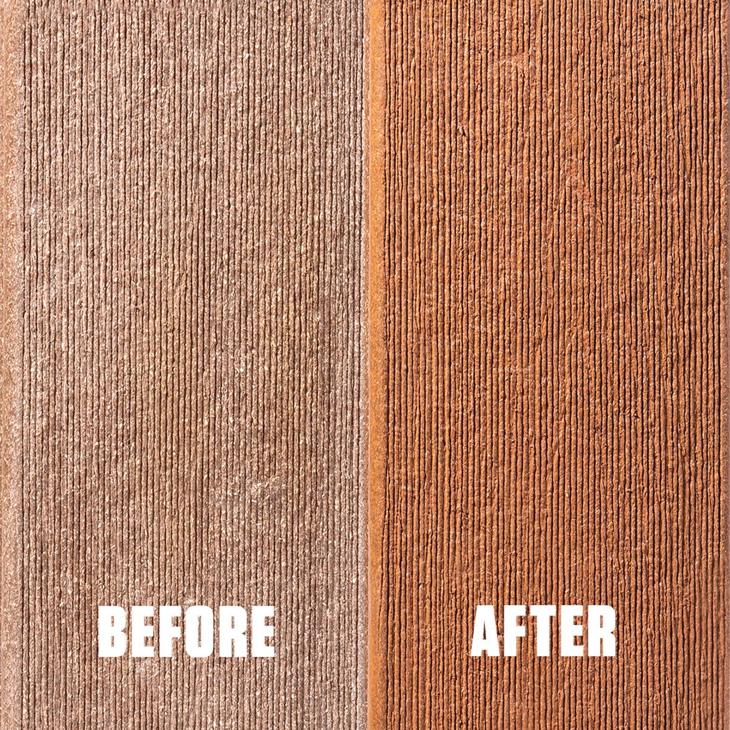 2 Pack, Brown Tone, Rust-Oleum RockSolid Satin Composite Deck Refresh Exterior Stain and Sealer, 1 Gal