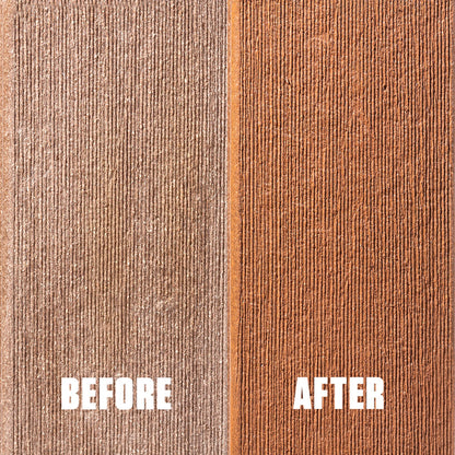 2 Pack, Brown Tone, Rust-Oleum RockSolid Satin Composite Deck Refresh Exterior Stain and Sealer, 1 Gal