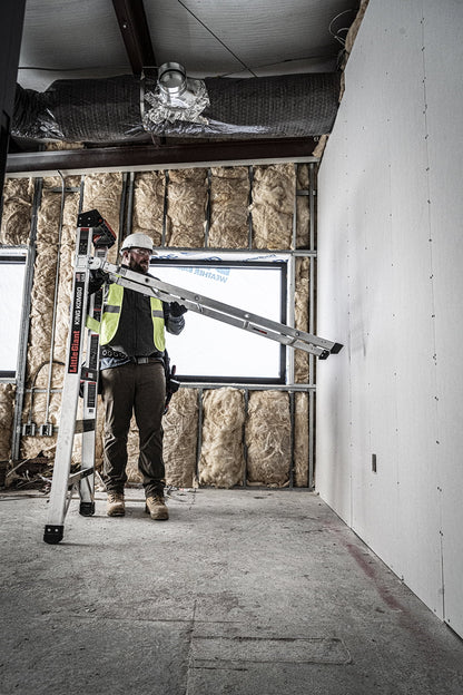 Little Giant Ladder Systems King Kombo 6'-10' Aluminum 3-in-1 Combo Ladder, Type 1A - 300 lbs. Rated