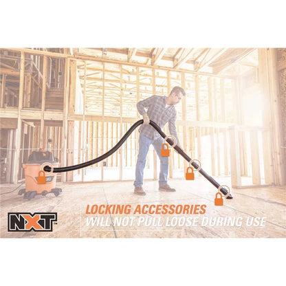 RIDGID Canister Vacuum Cleaner - Long-lasting Motor
