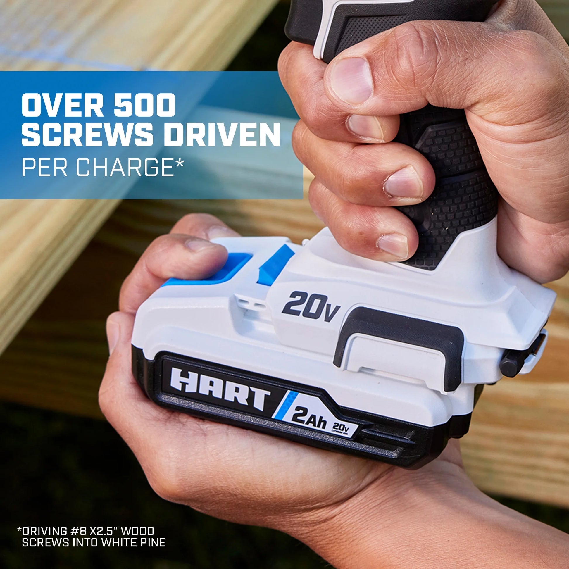 HART 20-Volt Cordless Brushless Impact Driver Kit, Gen 2, 1/4" Hex Collet