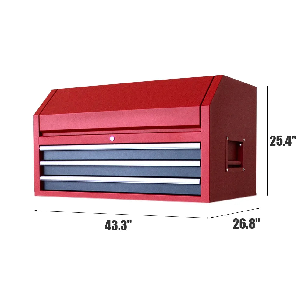 HPDAVV 41inch 11-drawer Tool Chest and Cabinet, Heavy Duty 11-Drawer Tool Chest Combo Rolling Cabinet with Locking System, 41 in. W x 24.5 in. D
