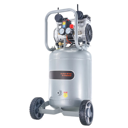 KFFKFF Air Compressor, 13 Gallon 2HP 4.6 SCFM@90PSI Oil-Free Air Compressor Tank with 125PSI Max Pressure, 66dB Ultra Quiet Compressor for Tire Inflation, Auto Repair, Spray Painting