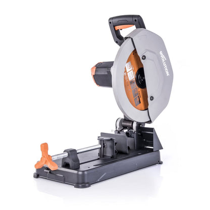 Evolution Power Tools 14 inch, 15 Amp, Multi-Material Chop Saw, R355CPS