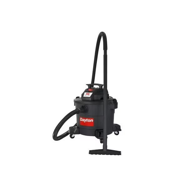 Dayton Contractor Wet/Dry Vacuum,10 gal,1,200 W 61HV83