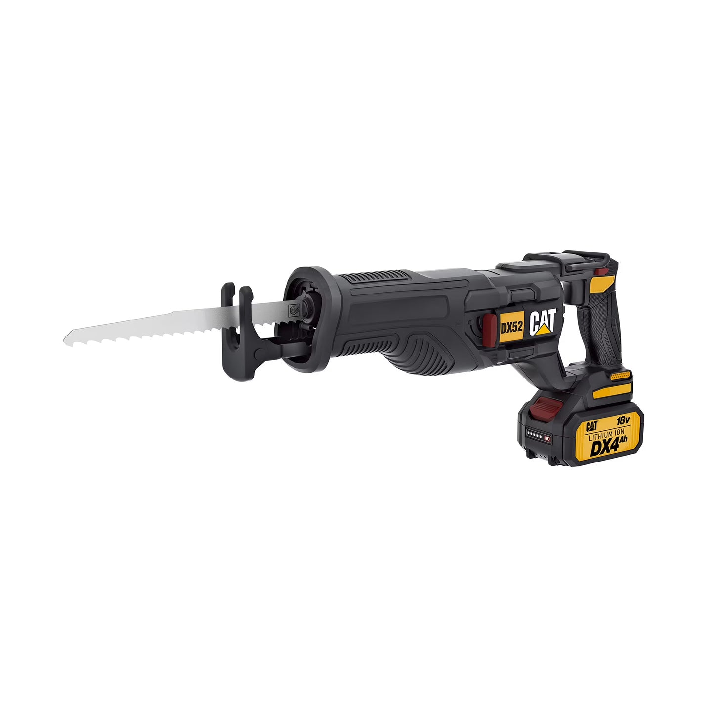 Caterpillar Cat DX52 18V Cordless Brushless Reciprocating Saw with 3000 SPM Variable Speed