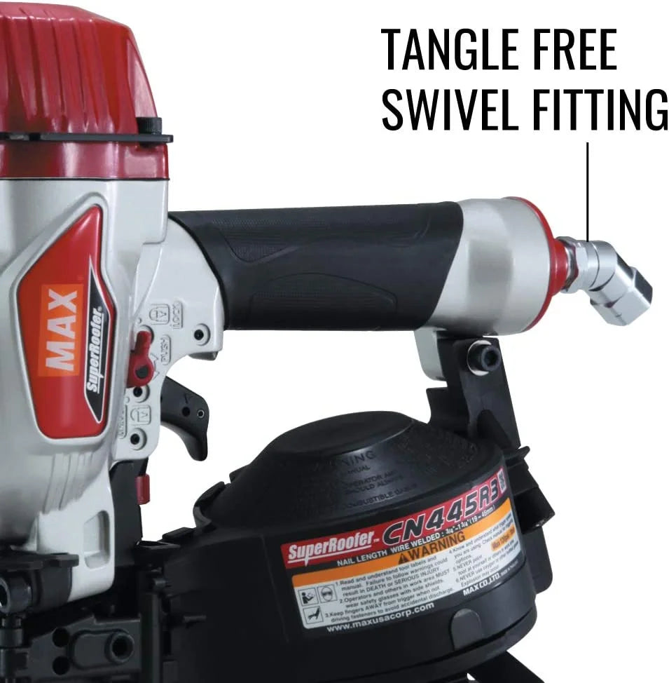 Max CN445R3 Maintenance Free Nail Gun, 5.5 lb