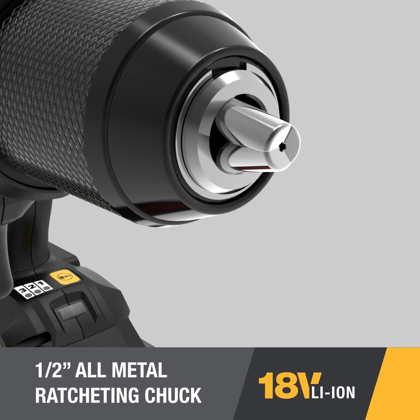 Caterpillar Cat DX12K 18V Cordless Hammer Drill & Impact Driver Combo Kit with 2 Batteries